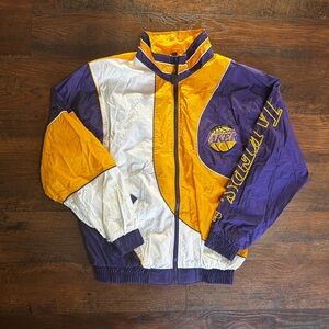 Vintage 90s Pro Player Los Angeles Lakers Windbreaker Men’s
